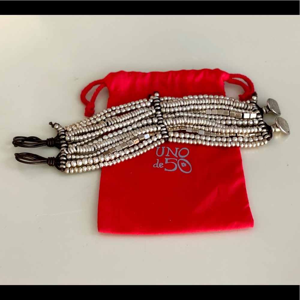 RARE Uno de 50 Double Closure Bracelet